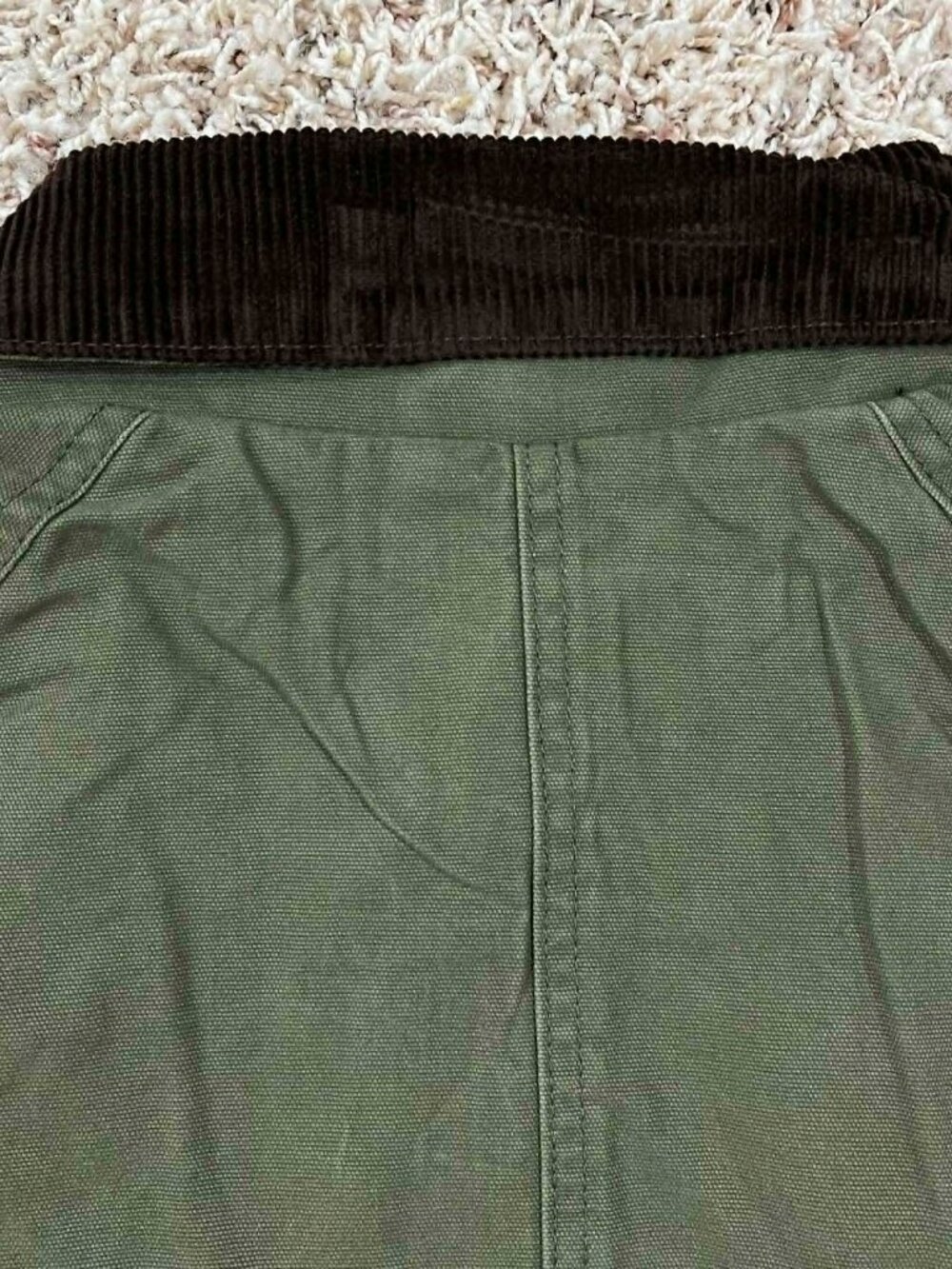 Levi's Women's Shorty Barn Canvas Jacket Green, Size XL (New) - Picture 14 of 16